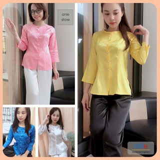 Đồ Lam Đi Chùa - Bộ Đồ Bà Ba- Hàng Loại 1
