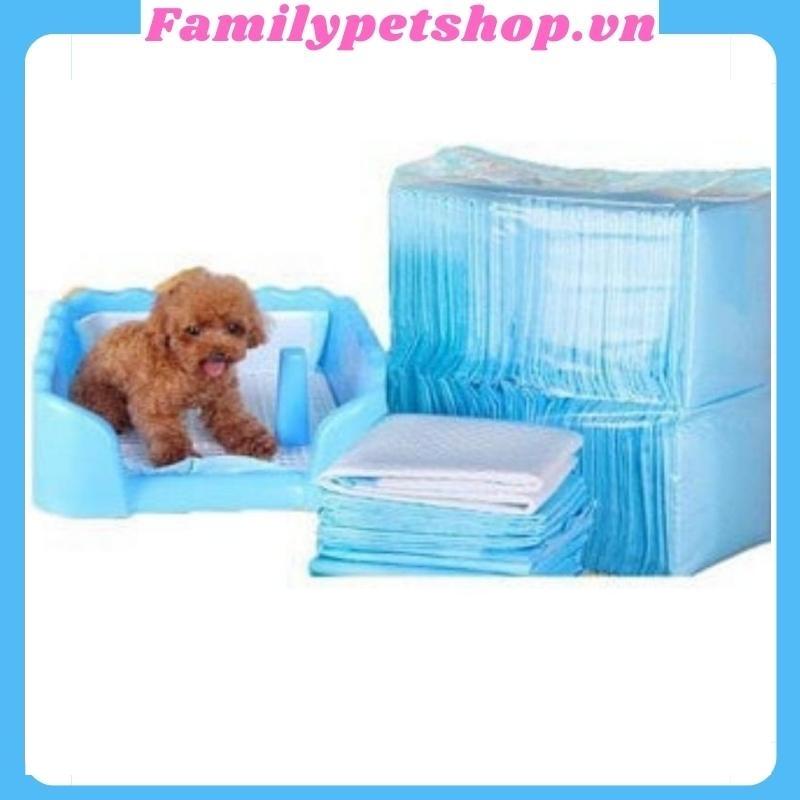 Tã lót chuồng chó mèo - Miếng lót vệ sinh khử mùi, siêu thấm - familypetshop.vn