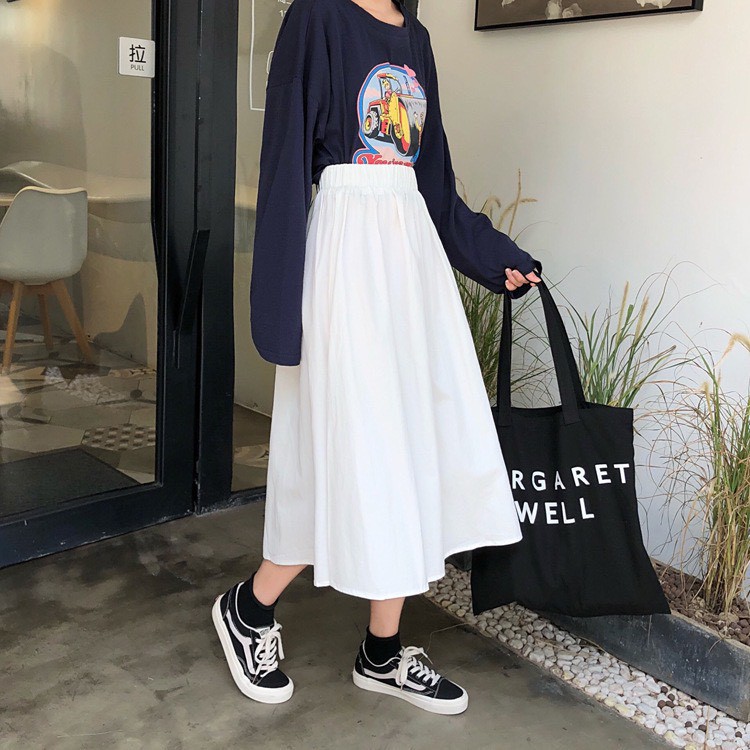 [HÀNG ĐẸP] Chân váy dài babydoll dáng xòe - CV02 - janna house | BigBuy360 - bigbuy360.vn