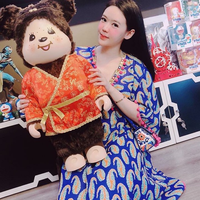 🌸Váy xinh thổ cẩm Tiny🌸 Freesize