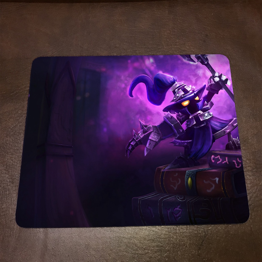 Lót chuột máy tính League of Legends VEIGAR - Mẫu 1 Mousepad cao su êm ái, nhận in theo yêu cầu