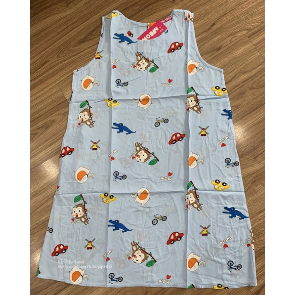 [SIZE 40-60KG] Đầm bầu mặc ở nhà vải lanh 2 da mềm mát ít nhăn bền thoải mái thoáng mát Fom A dáng suông dễ mặc