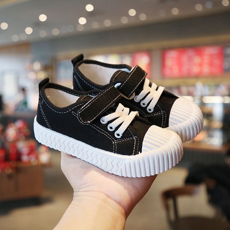 Giày Offer~2022 Vải Canvas Thoáng Mát Cá Tính Dễ Phối Đồ Cho Bé