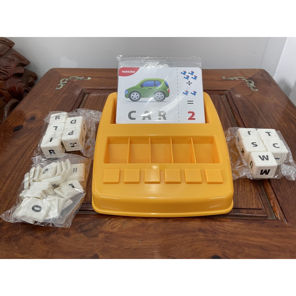Máy học chữ cái, từ vựng tiếng Anh và phép tính cộng trừ nhân chia cho bé