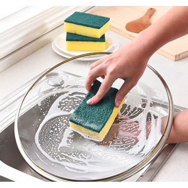 Miếng bọt biển rửa bát chén trong nhà bếp chất lượng cao tiện dụng