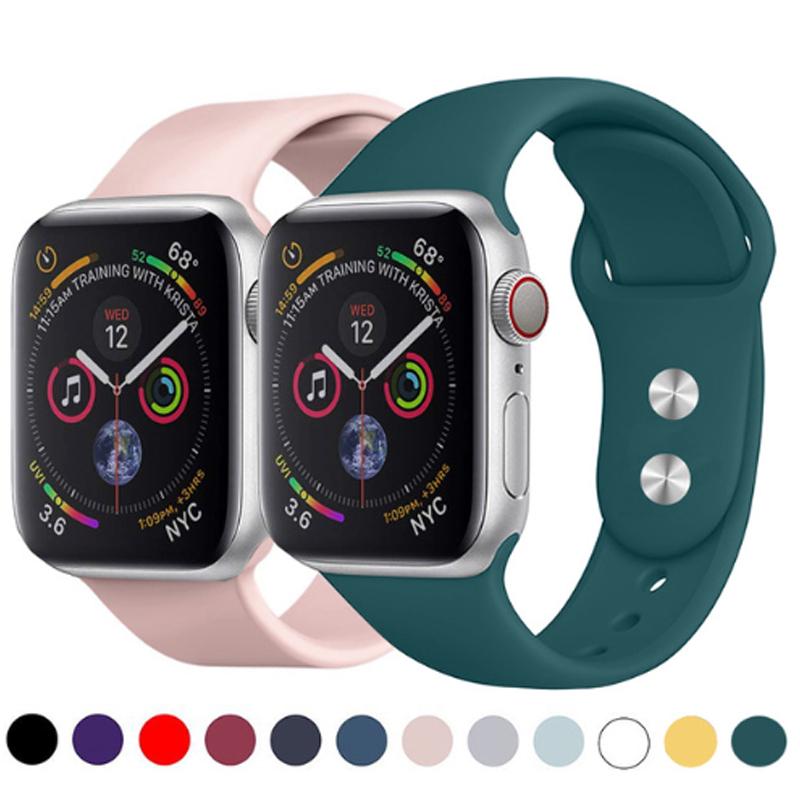 Dây đeo bằng silicon dành cho đồng hồ iWatch Series 4 44mm