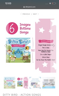 Sách nhạc tương tác Ditty bird