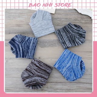 SÉT 1 ĐÔI TẤT NAM MÀU LOANG CAO CẤP 88136 BẢO NHI SHOP