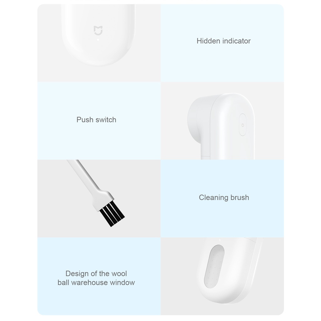 Máy cắt lông xù quần áo Xiaomi Mijia - Máy cắt xơ vải Xiaomi