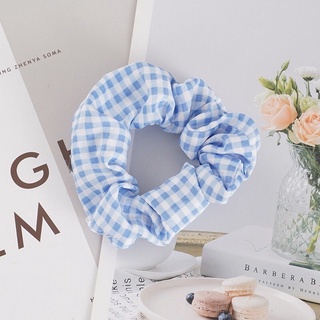 Buộc tóc vải scrunchies phi bóng chấm bi