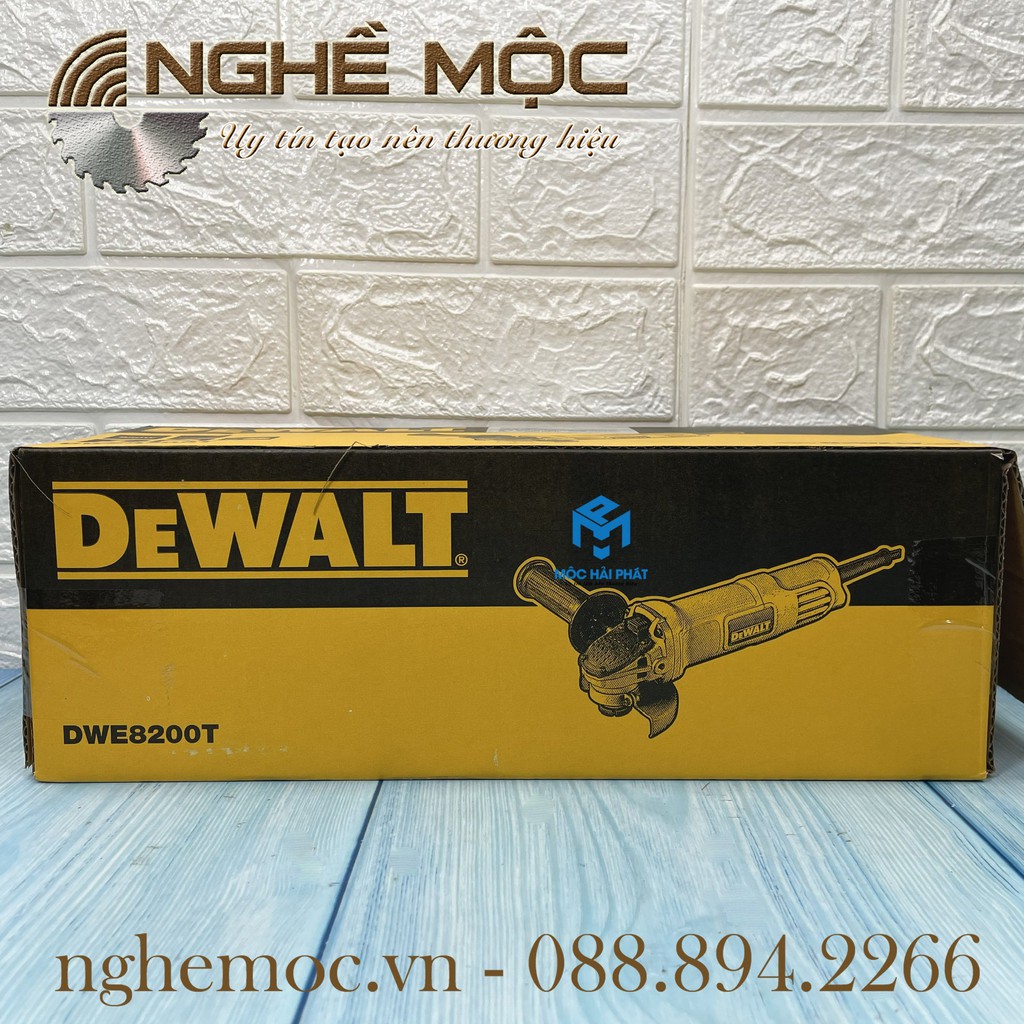 Máy mài Dewalt DWE8200T 850W 100mm chính hãng BH 3 năm