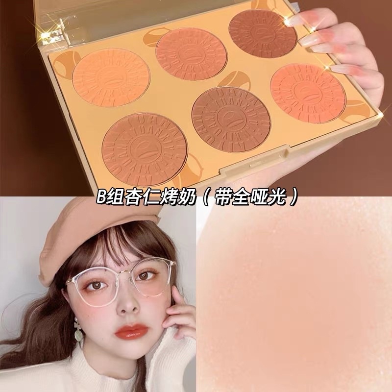 Phấn Má Hồng, Phấn Mắt Tone Nude Siêu Tây Makeup Natural Blush Trend Beauty | BigBuy360 - bigbuy360.vn