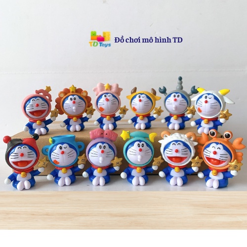 Mô hình Doraemon theo Cung Hoàng Đạo (bán lẻ từng mẫu)