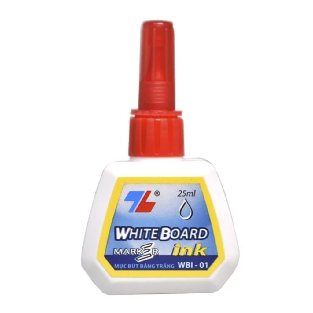 Mực bút lông bảng Thiên Long WBI01  dung tích 25ml, hàng có kiểm tra chất lượng và an toàn