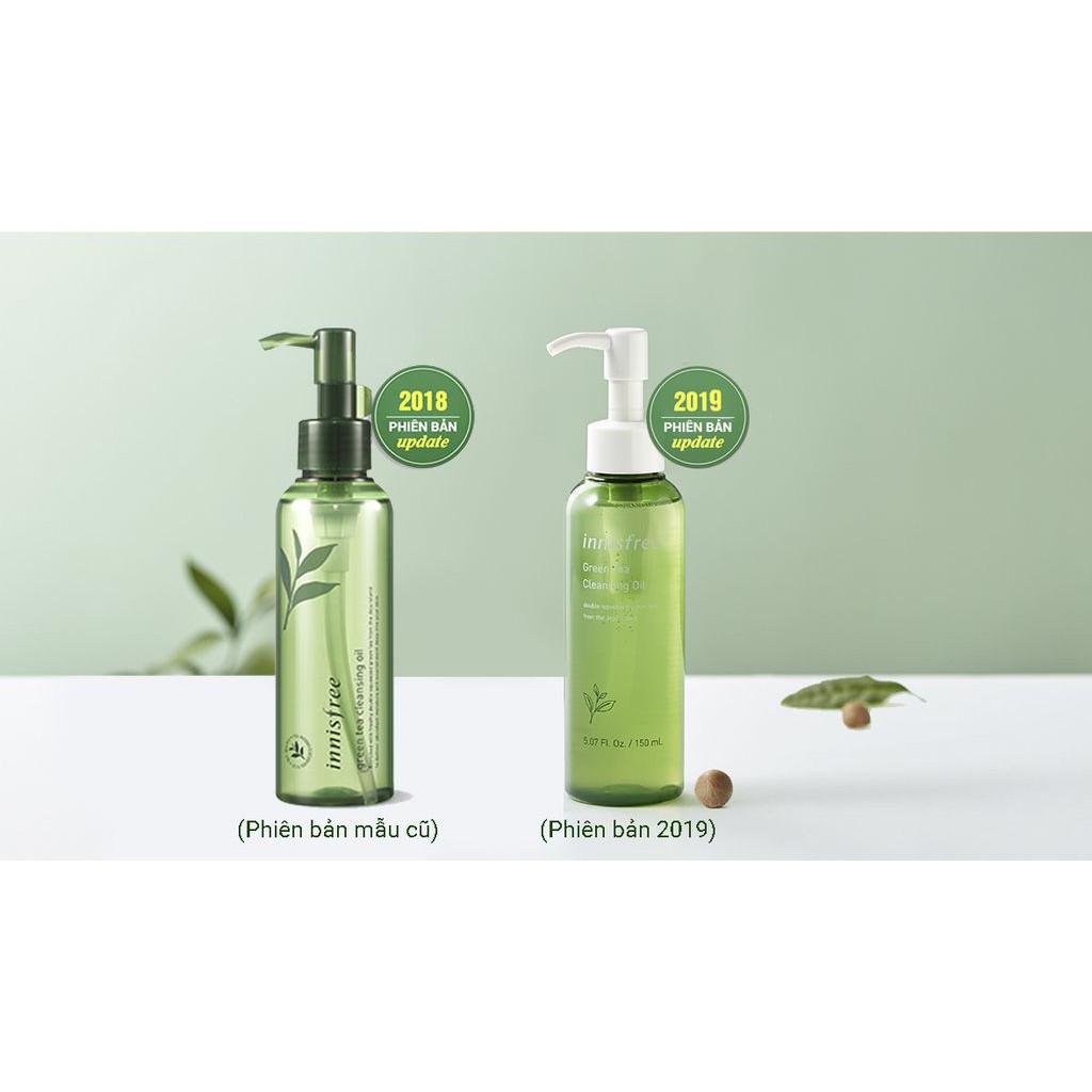 [NEW 2019] Dầu Tẩy Trang Trà Xanh Innisfree Green Tea Cleansing Oil 150ml