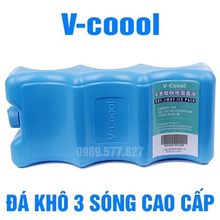 COMBO 2 thanh đá khô Vcool cao cấp ( 2 thanh 3 sóng )