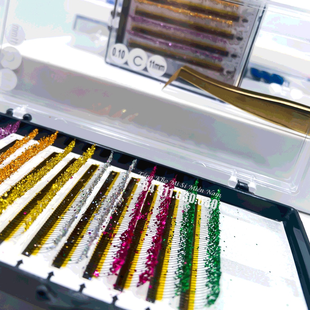Mi kim tuyến siêu đẹp _Dụng cụ nối mi chính hãng _Be Lash