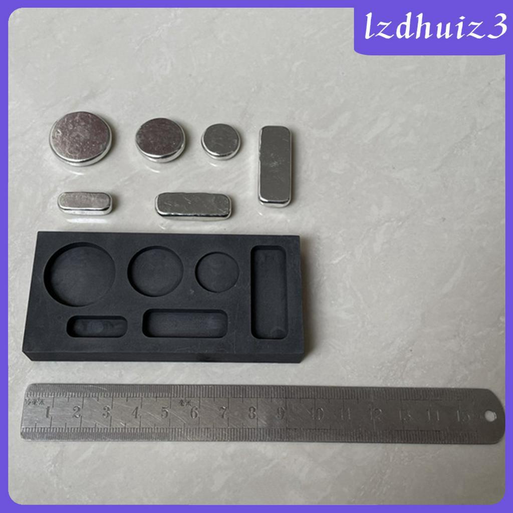 Khuôn Đúc Graphite Ingot Vàng / Bạc Chống Dính lzdhuiz3