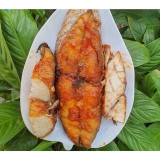 CÁ THU PHẤN TO CẮT KHÚC.khay 500g (giao hỏa tốc)