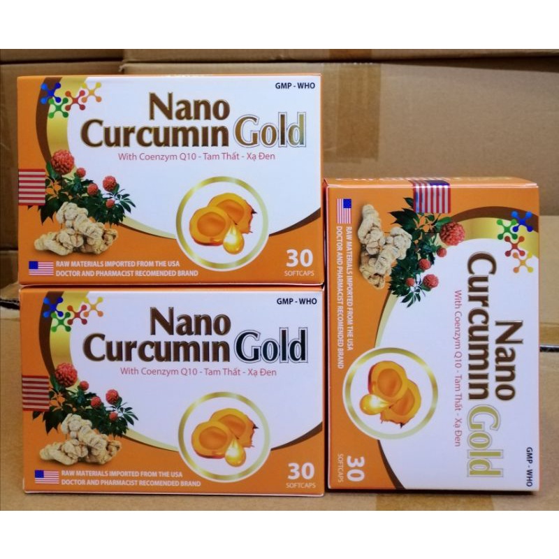 Nano curcumin gold hỗ trợ viêm loét dạ dày, trào ngược dạ dày.