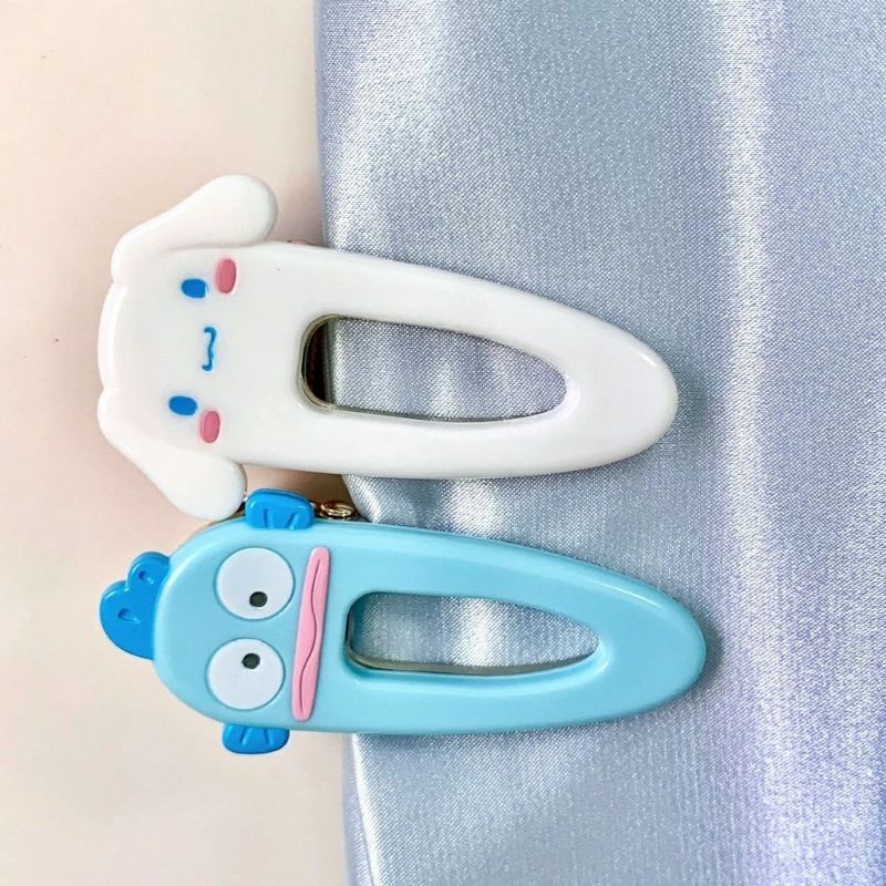 Kẹp tóc mỏ vịt Sanrio Cinnamoroll Kuromi Melody Pochacco