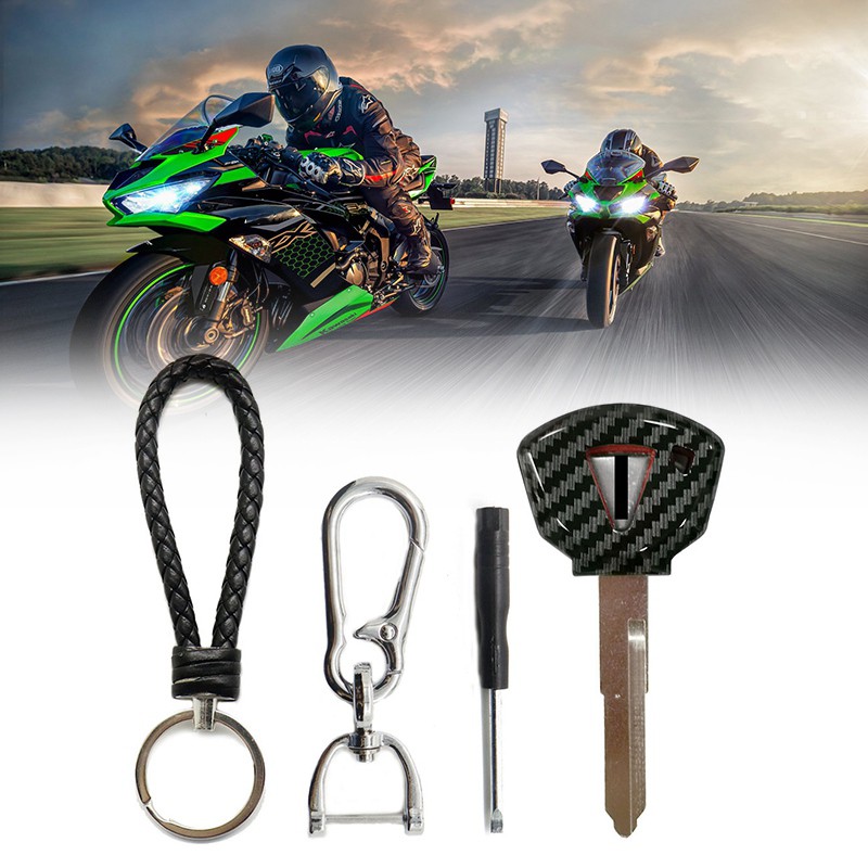 1 Bộ Vỏ Bảo Vệ Chìa Khóa Xe Máy Kawasaki Zx6R Zx9R Zx10R Zx12R Zx14R Zrx1200 Zr1200 Ninja Er6N Kle650