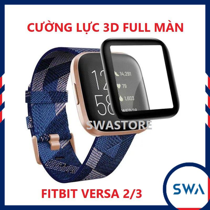 Cường lực màn hình 3D dẻo Full màn hình cho Fitbit Sense / Versa 3 / Versa 2