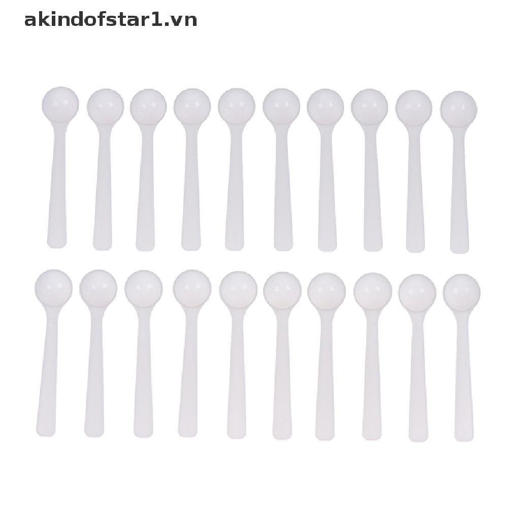 Bộ 20 Muỗng / Muỗng / Sữa / Thức Ăn Được Làm Từ 1g