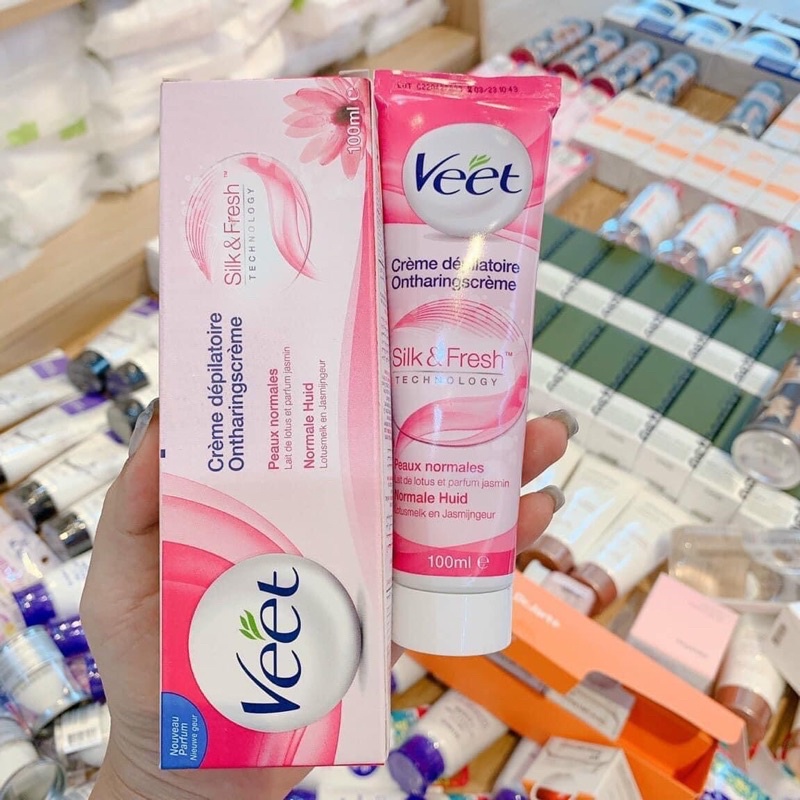 Combo 2 hộp KEM TẨY LÔNG VEET MÀU HỒNG 100ml