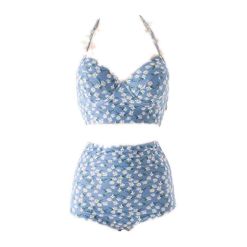 Bikini hoa nhí tôn dáng che khuyết điểm