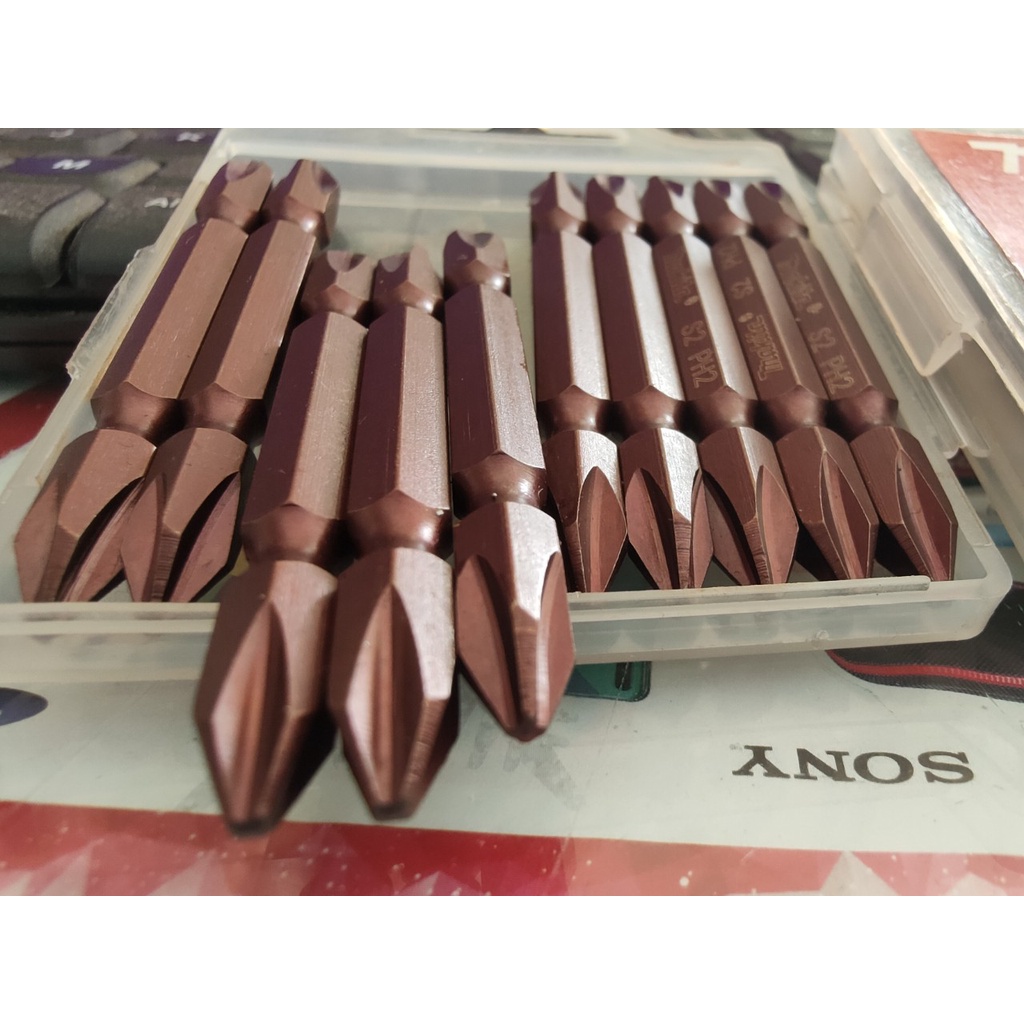 ĐẦU VÍT PAKE 2 ĐẦU MK NÂU SIÊU XỊN
