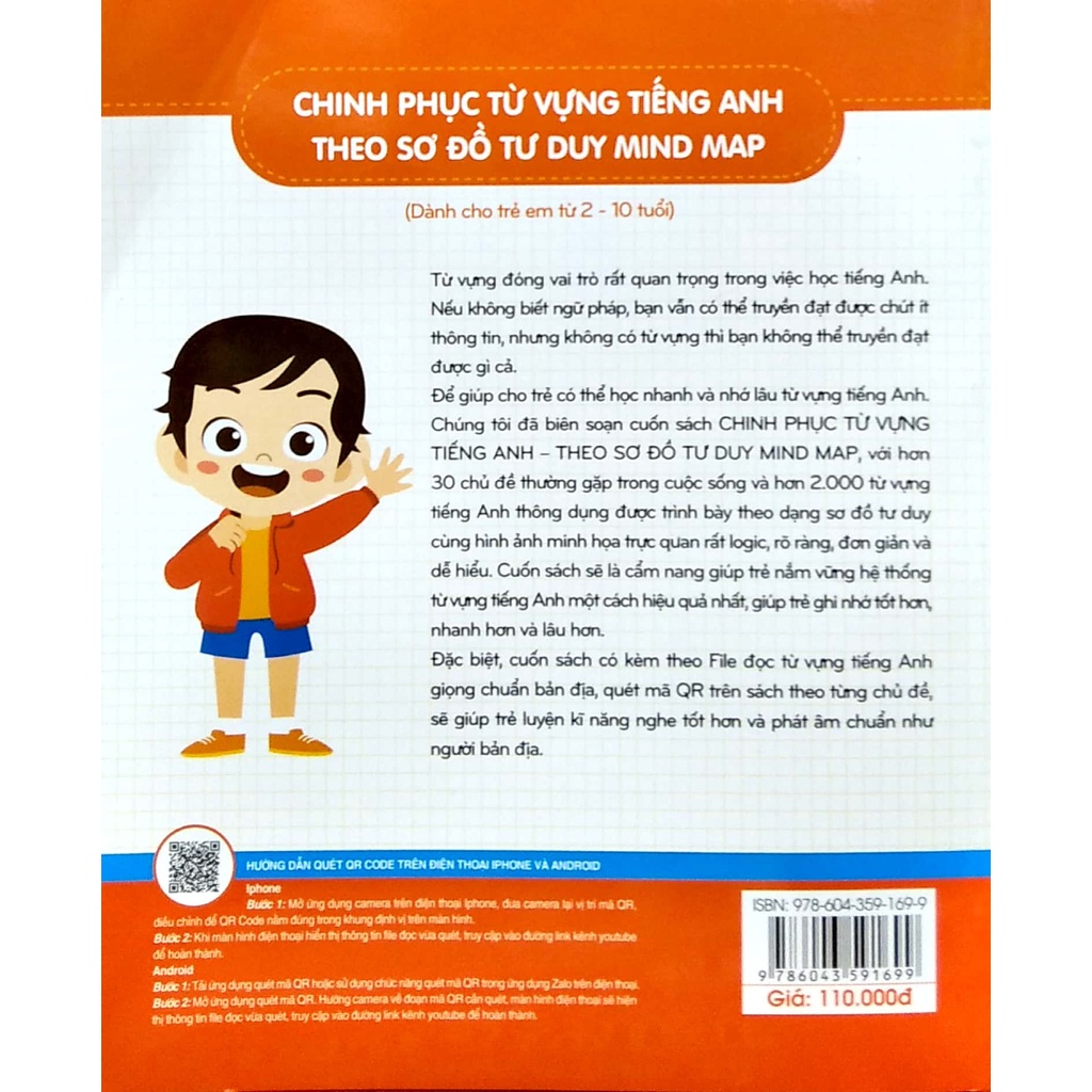 Sách Chinh Phục Từ Vựng Tiếng Anh Theo Sơ Đồ Tư Duy Mind Map (Tái Bản 2022)