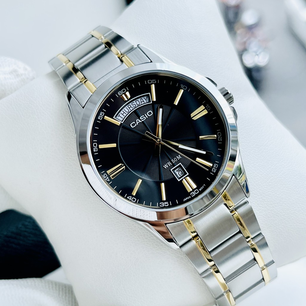 Đồng Hồ Nam Dây Kim Loại Chính Hãng Casio MTP-1381G-1AVDF
