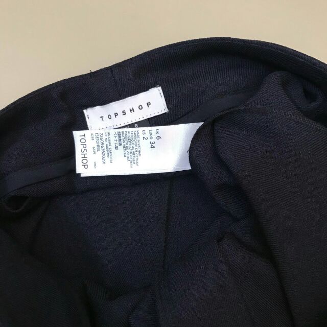 Quần tây TOPSHOP dáng baggy ( hình chụp thực tế tại shop ở hình cuối)