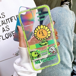 Ốp Lưng Silicon IPHONE/ANDROID Chống Sốc Plant Vs Zombie ( Kèm Miếng Phản Quang )