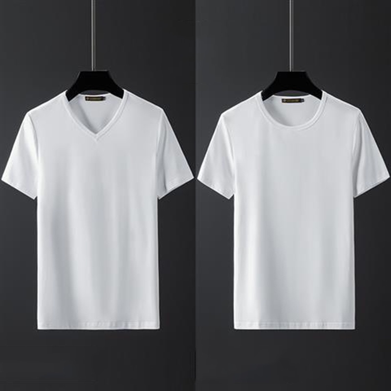 Áo Thun Thể Thao Tay Ngắn Cổ Chữ V Thấm Hút Mồ Hôi Nhanh Khô Plus Size Cho Nam 50-105KG