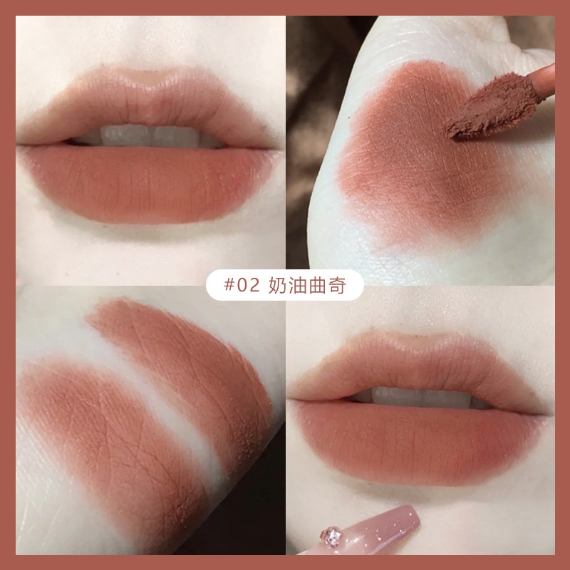 [Hàng mới về] Son môi nội địa trung  DAIMANPU kết cấu mờ dưỡng ẩm mềm mại kháng nước trang điểm lâu trôi