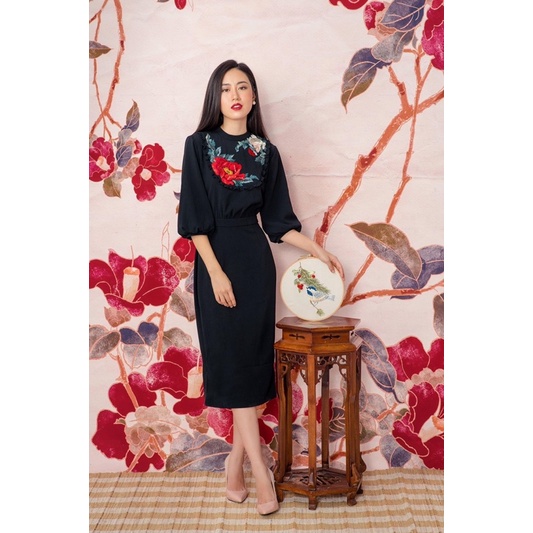 Thanh lý váy đầm của tiệm long size L dưới 62kg vừa