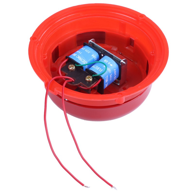 Chuông báo cháy điện tử Ac 220v 100mm 4 inch chuyên dụng