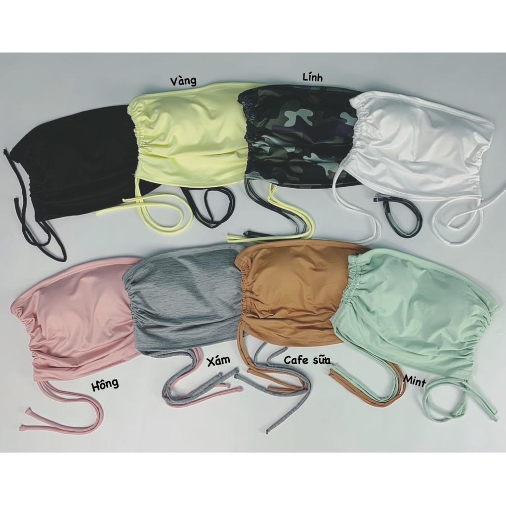 Áo Ống Thể Thao Nữ Rút Dây 2 Bên Cực Hot