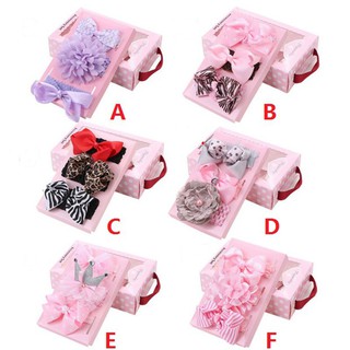 Bộ 3 kẹp tóc hình nơ bằng vải đầy độc đáo và tiện lợi