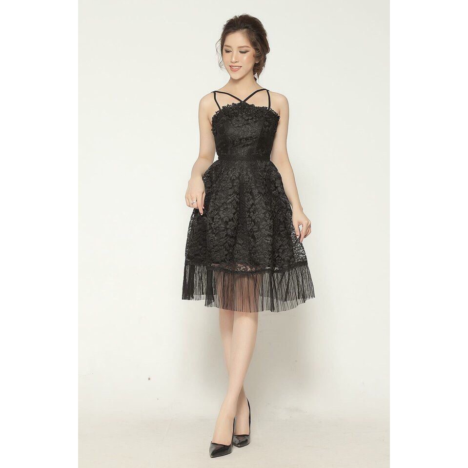 Váy đầm xoè công chúa thiết kế dự tiệc nhiều lớp dễ thương V001 freesize AĐ BOUTIQUE
