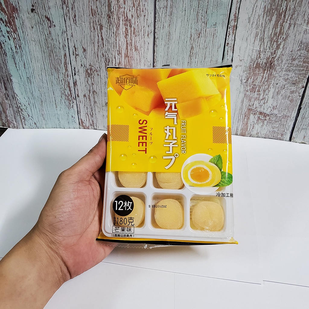 Bánh Mochi nhật mỗi gói 12 chiếc bánh thơm ngon