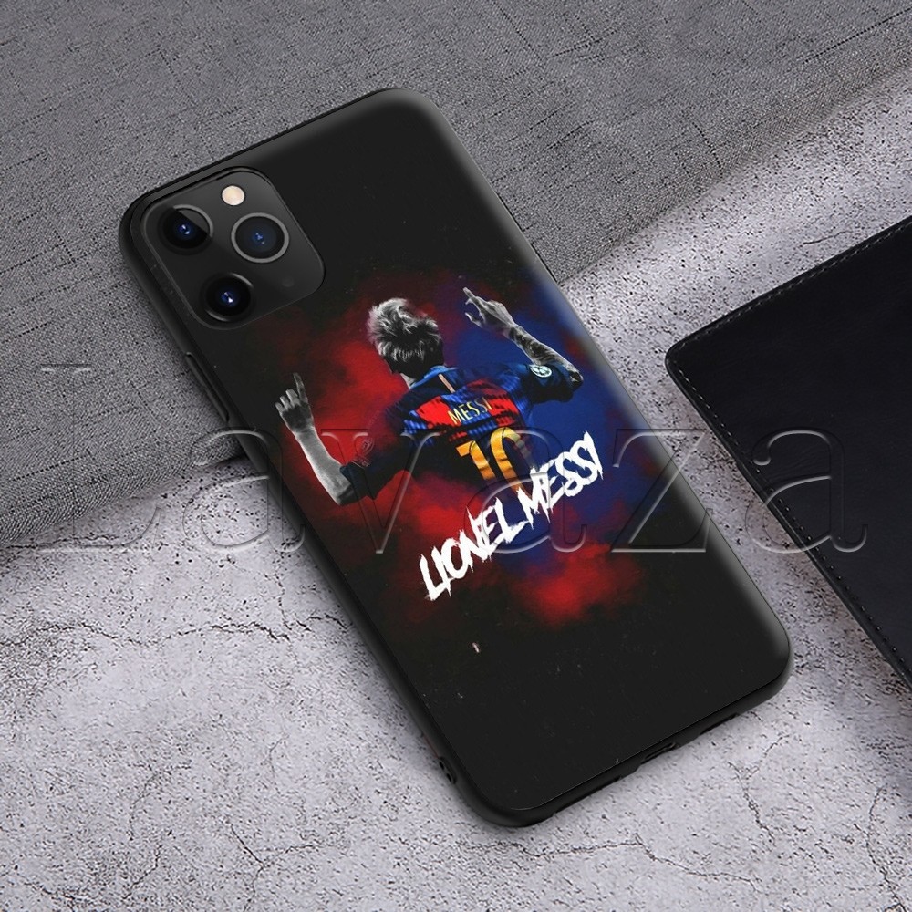 Ốp Điện Thoại Mềm In Hình Messi-2 Cho Iphone 11 Pro Xs Max Xr X 8 7 6 6s Plus