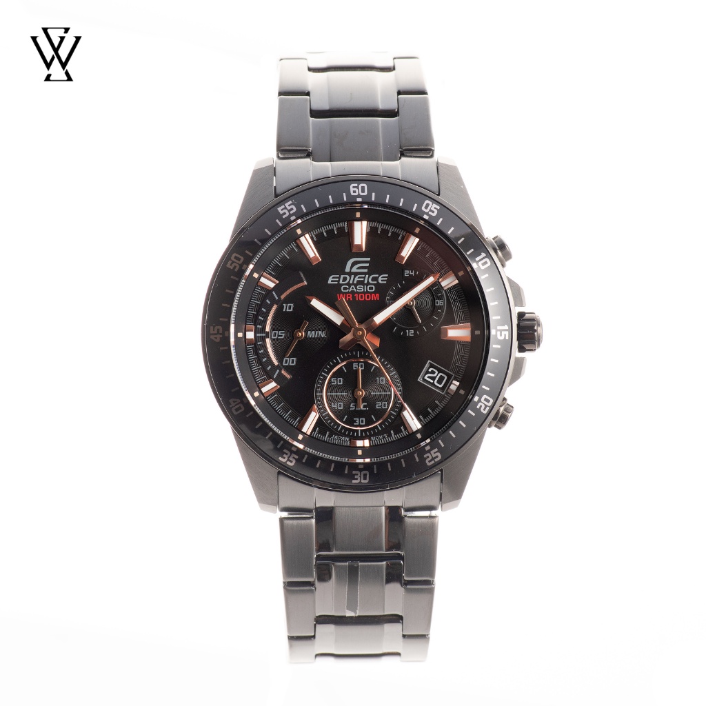 Đồng Hồ Quartz Nam Casio Edifice WATCHSTORE EFV-540DC-1BVUDF, Mặt Kính Khoáng 43.8mm, Dây Kim Loại, Vỏ Thép Không Gỉ