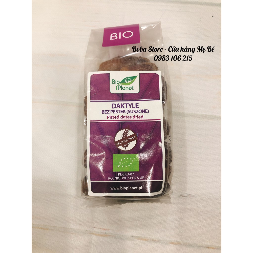 Chà là hữu cơ Bio Planet 150g