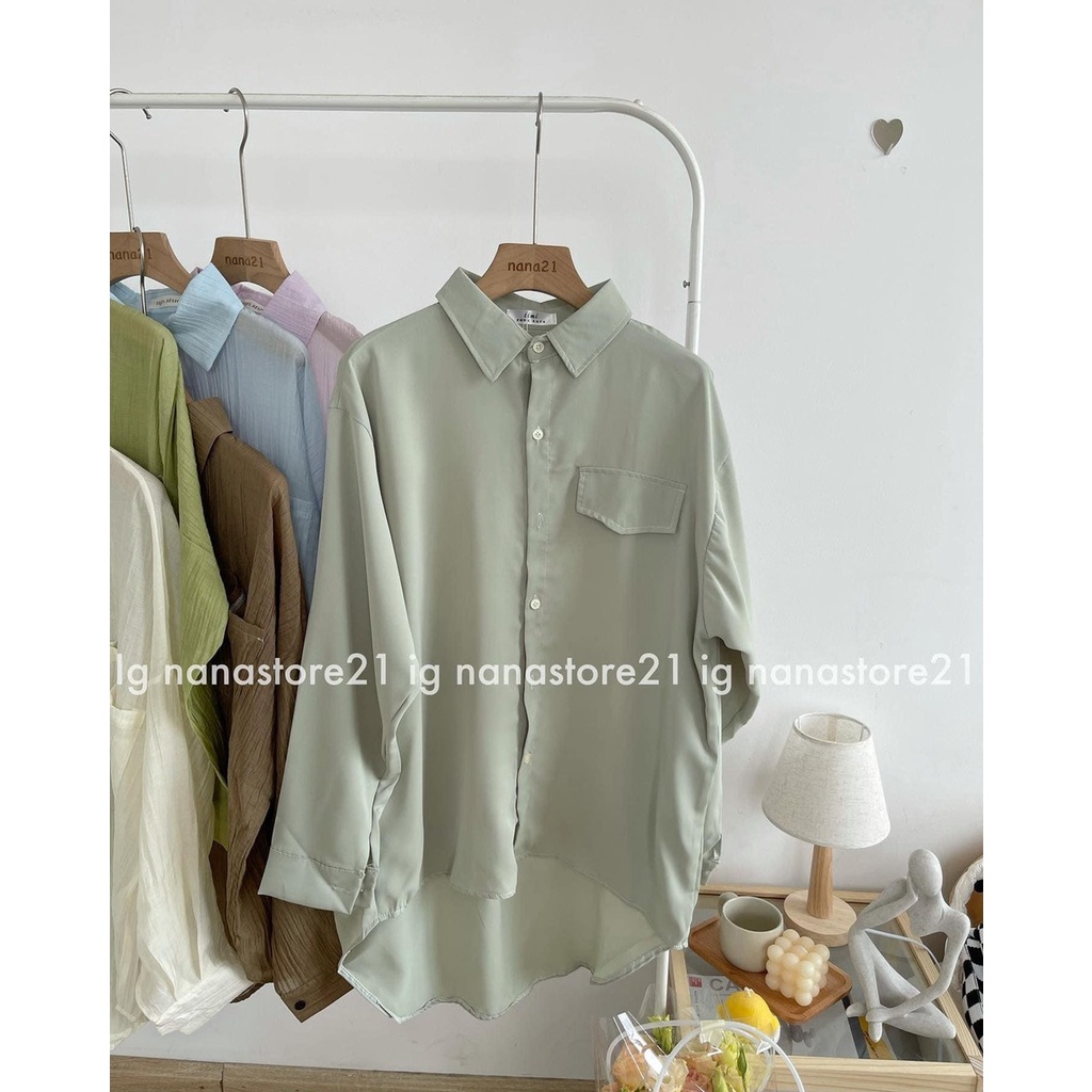 Áo sơ mi oversize
