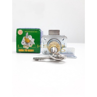 Ổ Khoá Tủ Việt Tiệp KT74, 03201 Đồng Thau Cao Cấp Chính Hãng