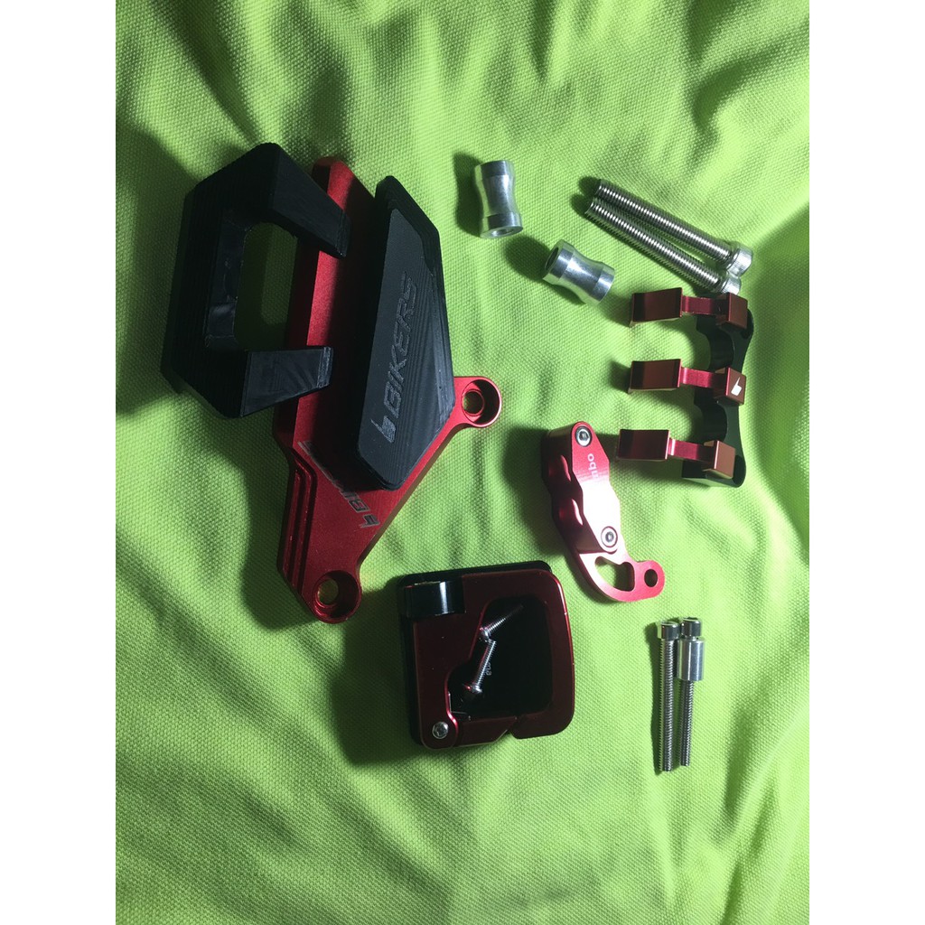 COMBO BỘ BIKER CNC CAO CẤP CHO SH 2017-2019  ( 4 chi tiết liệt kê bên dưới)