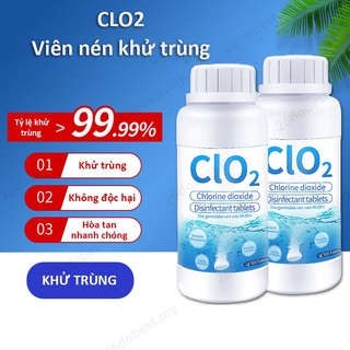 Viên sủi khử trùng CIO2/CLO2 đa năng tiện dụng